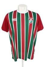 camiseta esportiva fluminense masculina bicolor com silk