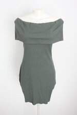 vestido dress to feminino verde com sobreposição