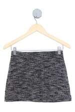 minissaia Topshop feminina preta