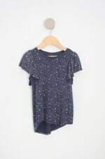 blusa le lis petit kids estampada com hotfix