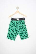 bermuda pistol star kids verde estampada