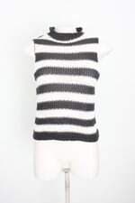 blusa aquamar feminina bicolor