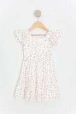 vestido petit cherie kids estampado com forro