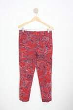 calça de tecido bella vitta feminina estampada 