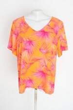 blusa cereja rosa feminina estampada