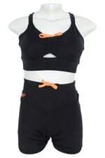 conjunto fitness by bella feminino preto