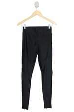 calça de tecido feminina preta
