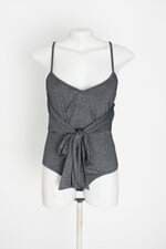 body amaro feminino cinza