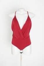body amaro feminino vermelho