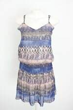 vestido feminino estampado com forro
