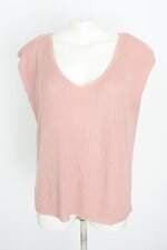 blusa de tricô C&A feminina rosa