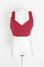 cropped amaro feminino vermelho