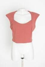 blusa amaro feminina rosa com forro