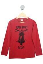 camiseta Zara kids vermelha