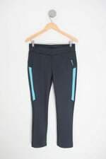 calça esportiva i run feminina cinza