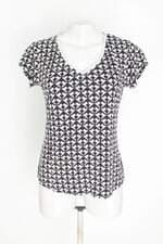 blusa doce trama feminina estampada