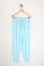 calça de tecido dany blu  feminina azul