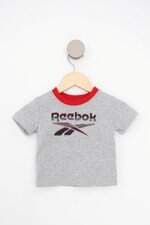 camiseta reebok kids cinza com silk