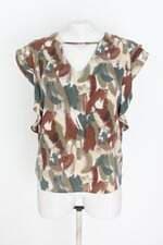 blusa glam feminina estampada 