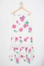 saia lulu collection feminina estampada com bordado