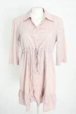 vestido chemise secia feminino cinza