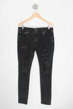 calça jeans jack & jones feminina cinza