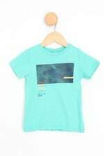 camiseta trick nick kids verde com silk