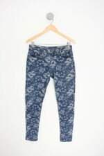 calça de sarja cavalera feminina estampada