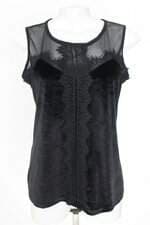 blusa chocris feminina preta com renda