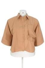 camisa feminina feel free marrom