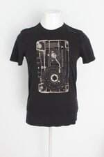 camiseta docthos masculina preta com silk