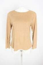 blusa manga longa feminina marrom