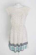 vestido izally feminino estampado com recortes