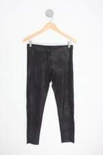 calça slim zara feminina preta