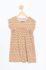 vestido alphabeto kids estampado