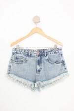 shorts jeans youcom feminino azul