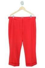 calça social pagura woman feminina vermelha