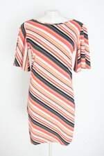 vestido zareng feminino listrado 