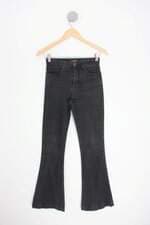 calça de sarja ak feminina preta