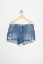 shorts jeanswear feminino azul