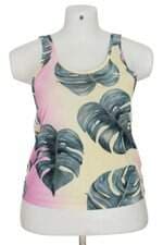 regata esportiva Adidas/farm feminina estampada 