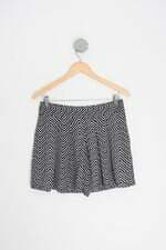 saia viva feminina estampada com pregas