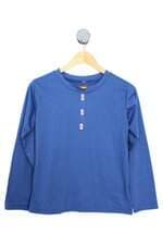 blusa feminina azul