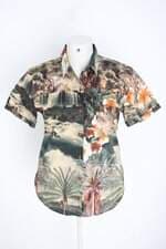 camisa Agua De Coco Por Liana Thomaz feminina estampada