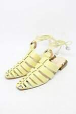 sandália Abelle Shoes feminina amarela