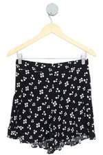 shorts Zinzane feminino estampado com cós com elástico