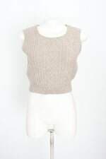 colete renner feminino bege