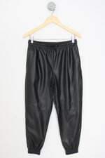 calça de tecido Zara feminina preta
