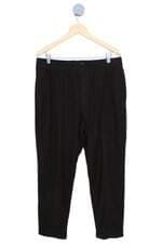 calça de tecido Zara feminina preta