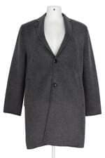 sobretudo Zara feminino cinza